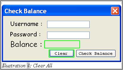 Check SMS balance with VB.net