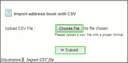 Import Sub Account via Microsoft Excel