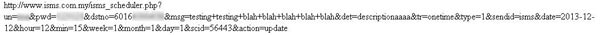 How to Update Bulk SMS Scheduler With PHP Code